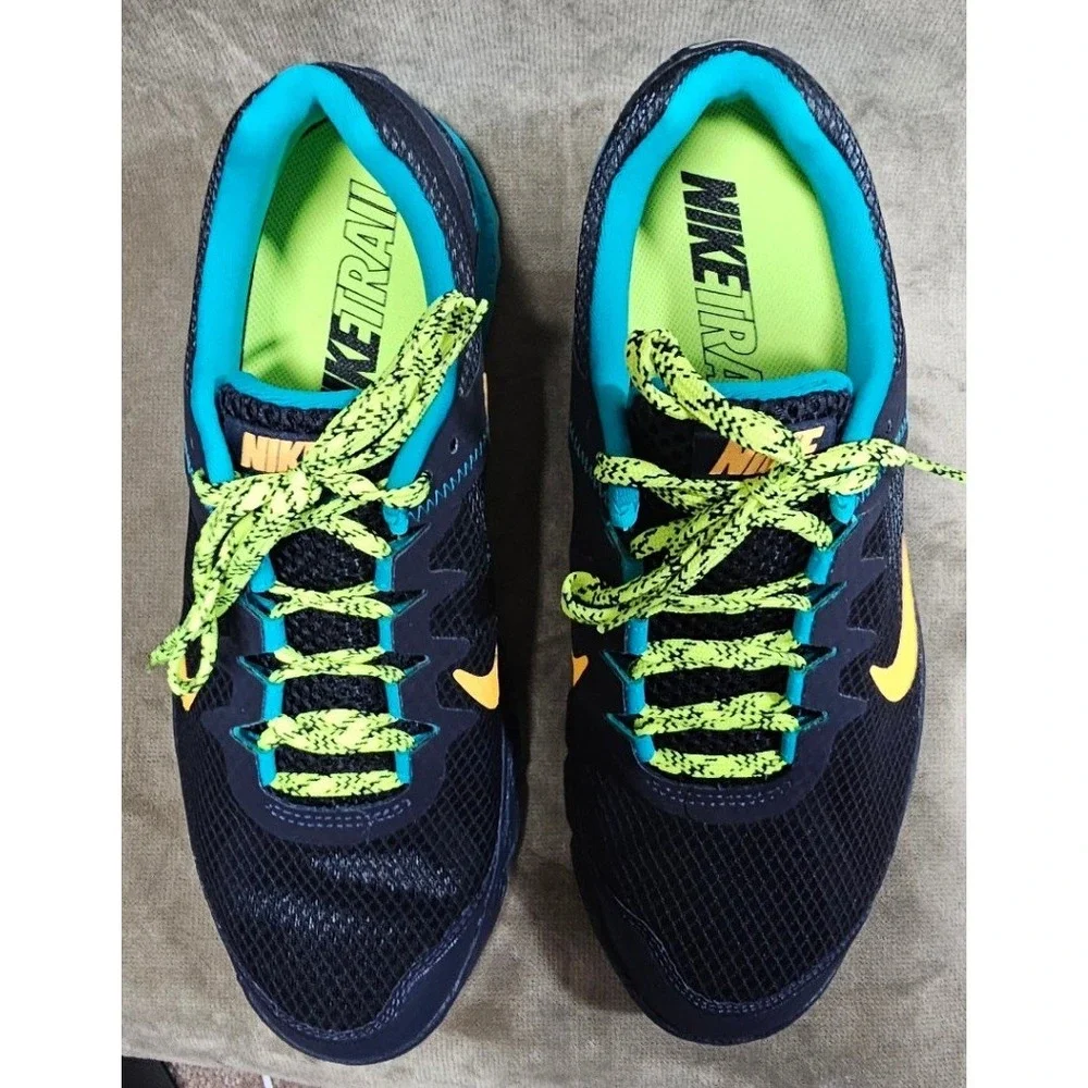 Nike Zoom Wildhorse Womens 11 Trail Running Shoes Dark Obsidian 599121-408